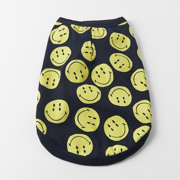 ZARA BNWT Pet Collection Smiley Shirt - Picture 4 of 4